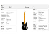 Fender LTD AV II 51 Tele MN BLK Fender LTD AV II 51 Tele MN BLK